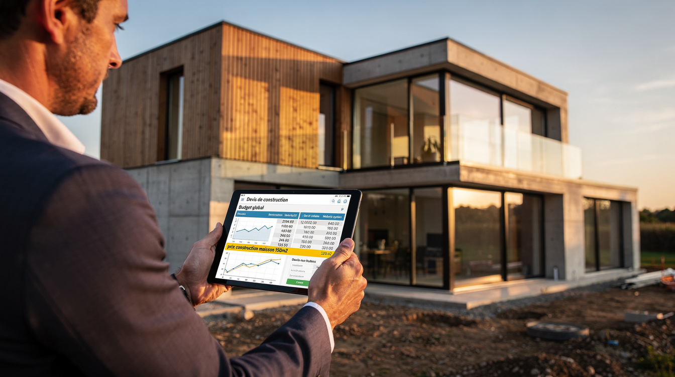 Quel est le prix pour la construction d’une maison de 150 m2 en 2026 ?